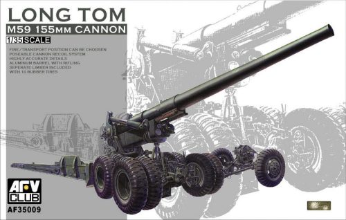 Afv-Club - M59 155mm Long Tom Canon