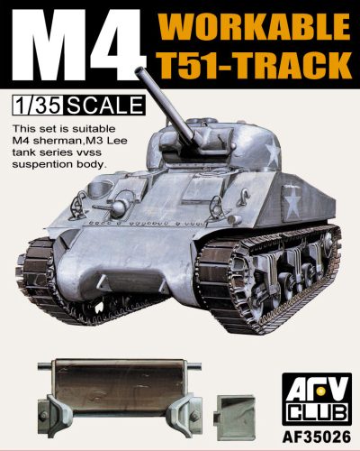 Afv-Club - M4 M3 T51 Sherman Tracks