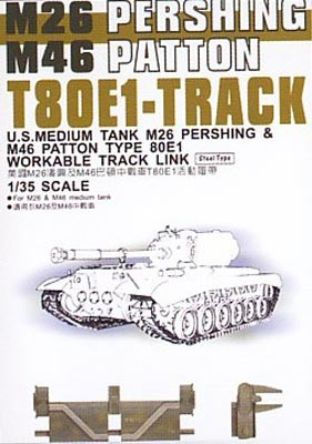 Afv-Club - T-80E1 PERSHING TRACKS