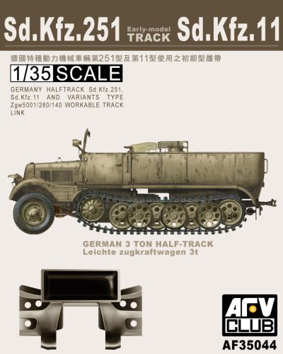 Afv-Club - Sdkfz 251 Tracks  Articulated