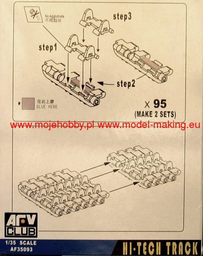 Afv-Club - TRACKS TIGER I LATE (ARTICULATED)