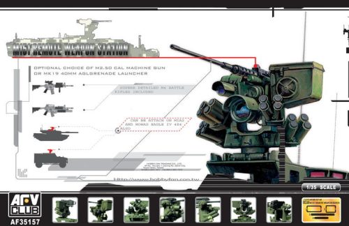 Afv-Club - M151 Remote Weapon Station