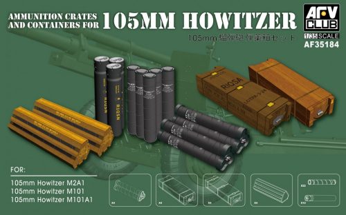 Afv-Club - Ammunition crates and containers