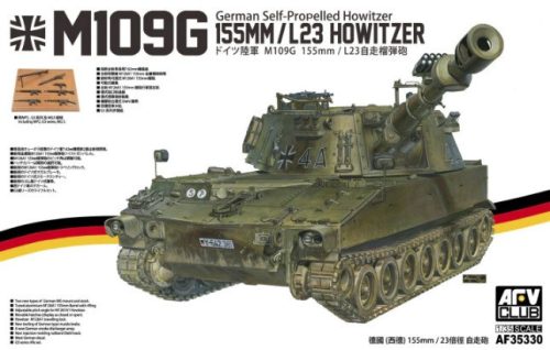 Afv-Club - M109G 155mm L23 Self Propelled Howitzer