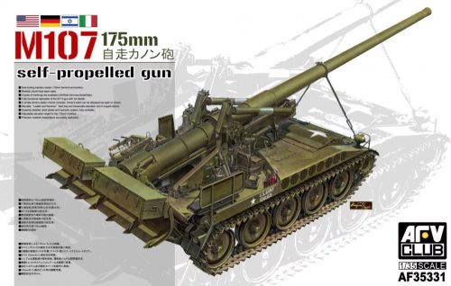 AFV-Club - M107 175mm self propelled gun