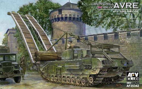 AFV-Club - Churchill Mk.IV AVRE with SBG bridge