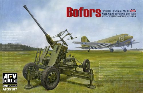 Afv-Club - British Vers.of Bofors 40mm MKIII AA Gun