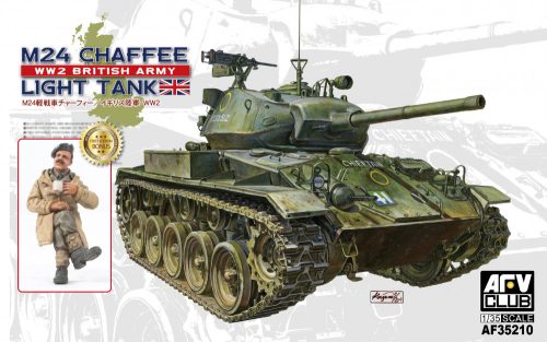 Afv-Club - M24 Chaffee tank WW 2 British Army versi