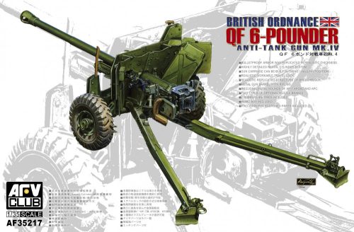 Afv-Club - British Mk.4 6pdr Anti-tank Gun