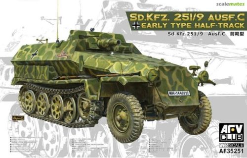 Afv-Club - Sd.Kfz.251/9/Ausf,C Early Type Half-Trac