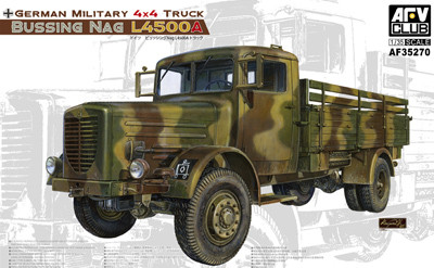 Afv-Club - German Military Truck Bussing NAG L4500A