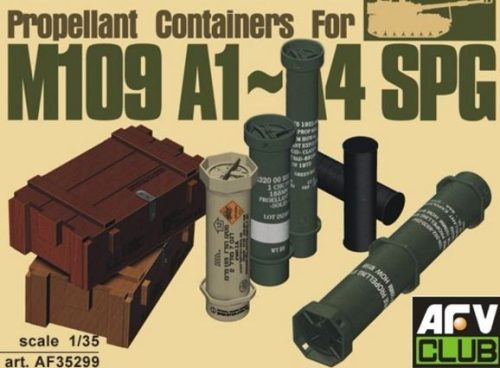 Afv-Club - Propellant Containers for M109 A1-A4 SPG