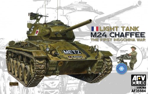 Afv-Club - M24 Chaffee Light Tank the First Indochi