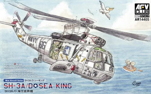 Afv-Club - SH-3A/D Sea King  2 Kits Per Boksz