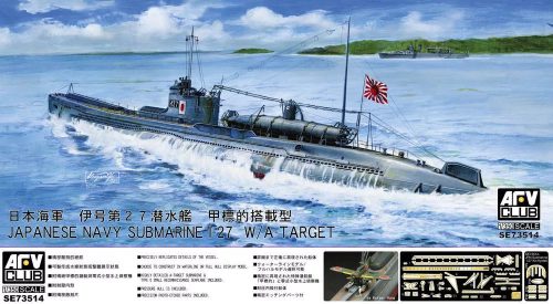 AFV-Club - Jap. Navy Submarine I-27 W/A-Target