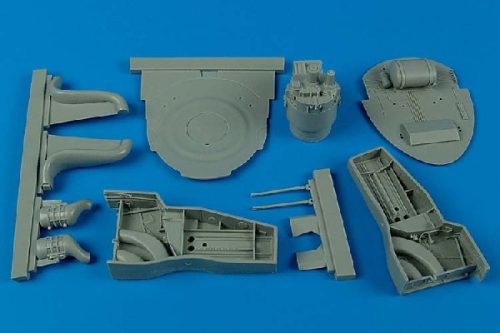 Aires - F8F-1 Bearcat wheel bay for Trumpeter