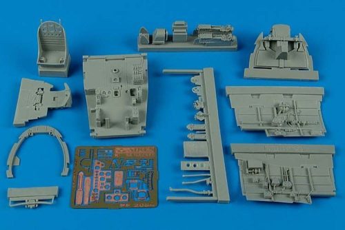 Aires - Nakajima Ki84 Hayate cockpit set für Hasegawa Bausatz