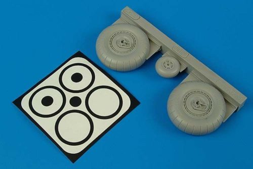 Aires - Junkers Ju 88A-1 wheels & paint masks for Revell kit