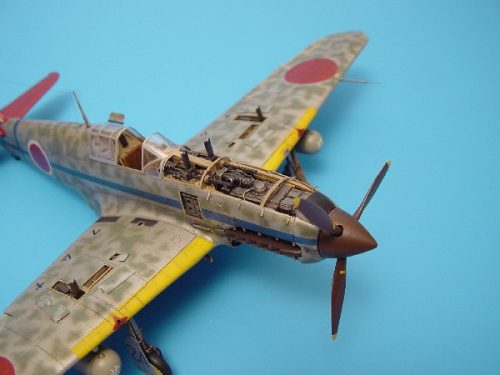 Aires - Ki-61 I Hien Cockpit Set, Motor, Bewaffnung