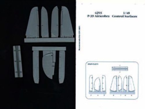 Aires - P-39 Airacobra control surfaces for Eduard