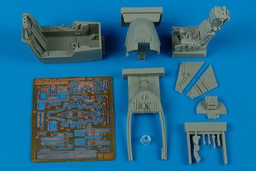 Aires - Harrier GR Mk.7 cockpit set für Hasegawa Bausatz