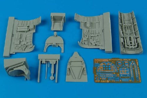 Aires - Spitfire Mk. V cockpit set for Hasegawa