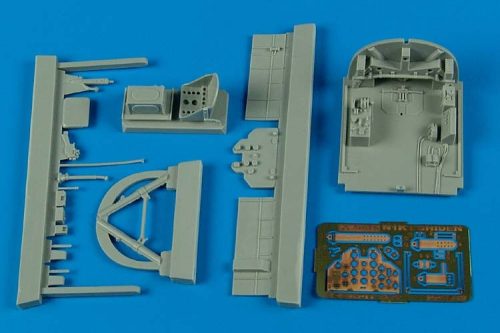 Aires - N1K1 Shiden cockpit set for Hasegawa