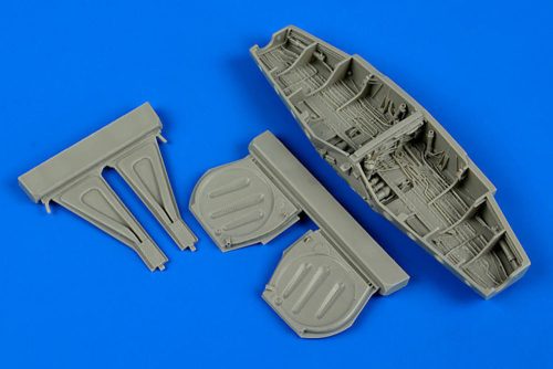 Aires - P-51D Mustang wheel bay for Hobby Boss