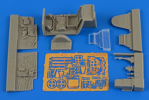 Aires - Bf 109G-6(late) cockpit set for Eduard