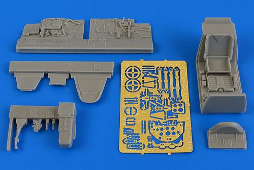 Aires - Bf 109G-6 (early) cockpit set f.Eduard