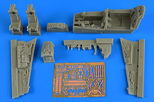 Aires - F-4J Phantom II(early v.)Cockpit set for Zoukeimura