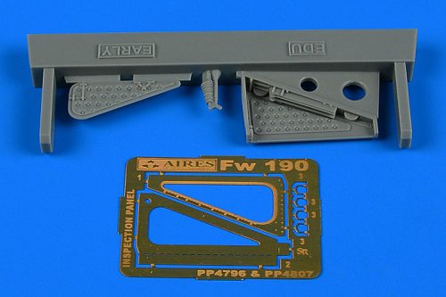 Aires - Fw 190 inspection panel - early v. EDUARD