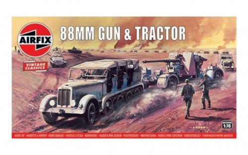 Airfix - 88mm Flak Gun Tractor Vintage Classic