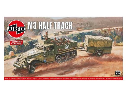 Airfix - M3 Half Track 1 Ton Trailer Vintage Classics