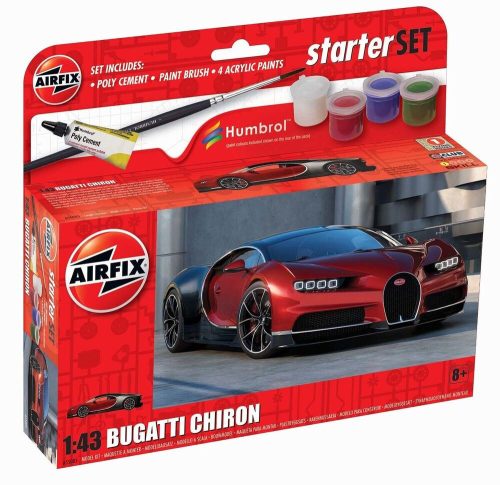 Airfix - Small Starter Set NEW Bugatti Chiron