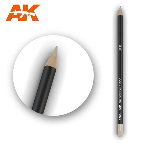 AK Interactive - Watercolor Pencil Dust-Rainmarks