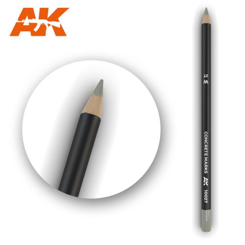 AK Interactive - Watercolor Pencil Concrete Marks