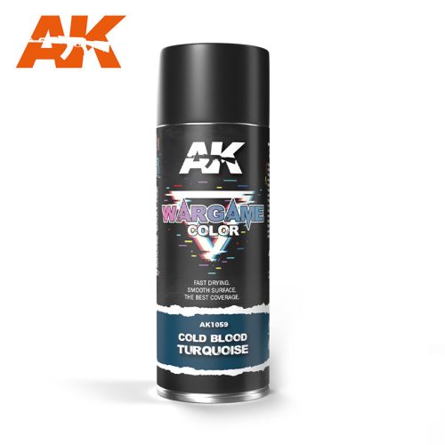 AK Interactive - Cold Blood Turquoise Spray 400Ml