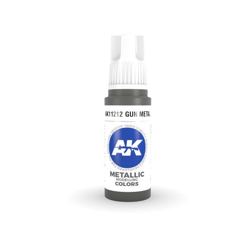 AK Interactive - Gun Metal 17ml