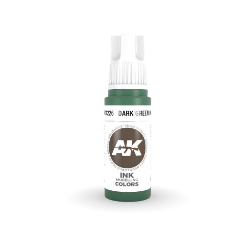 AK Interactive - Dark Green INK 17ml