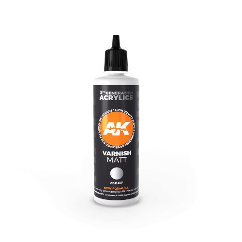 AK Interactive - Matt Varnish 100 ml 3rd Generation