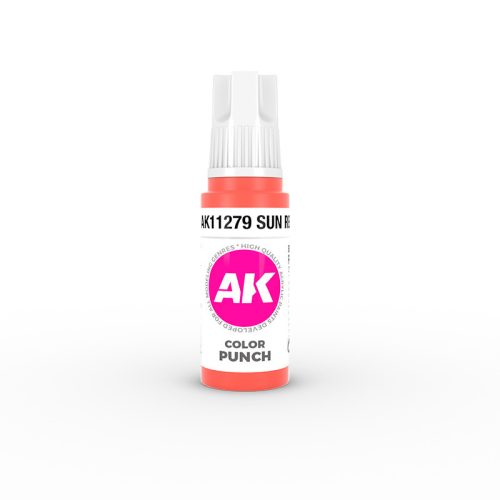 AK-Interactive - Sun Red Color Punch 17 Ml