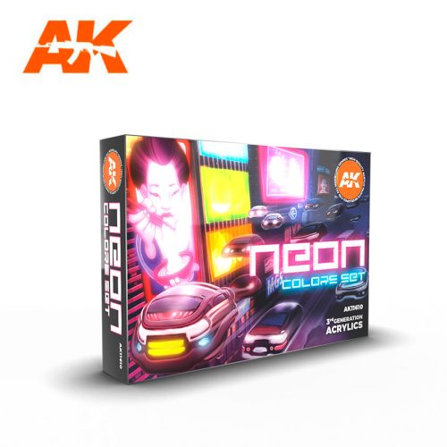 AK Interactive - Neon Colors Set