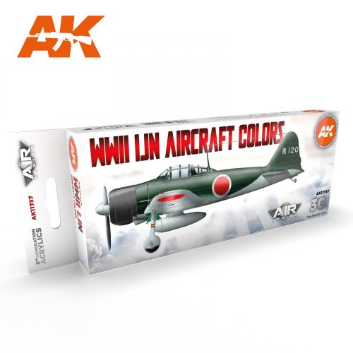 AK Interactive - WWII IJN Aircraft Colors SET 3G