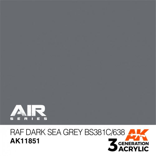 AK Interactive - RAF Dark Sea Grey BS381C/638