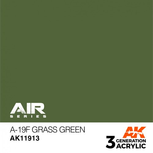 AK Interactive - A-19f Grass Green