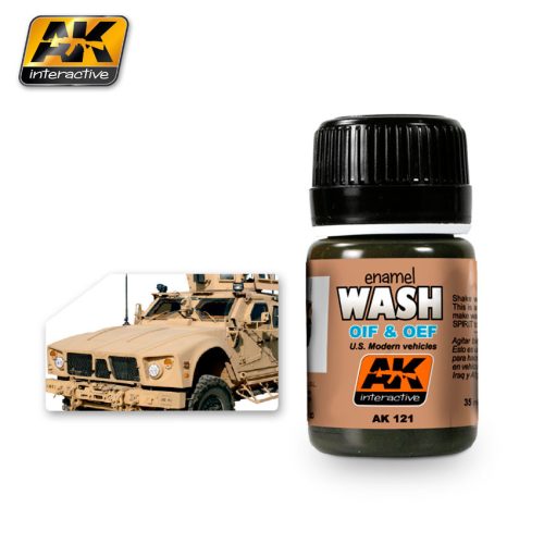 AK Interactive - Wash For Oif & Oef - Us Vehicles