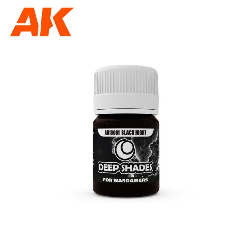 AK Interactive - AK13001 BLACK NIGHT - Deep Shade (30ml) - Acrylic Paint