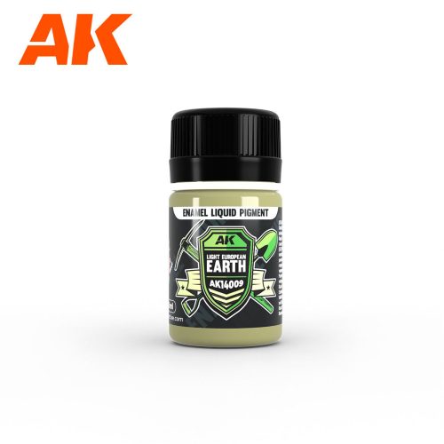 AK Interactive - Light European Earth - Liquid Pigment