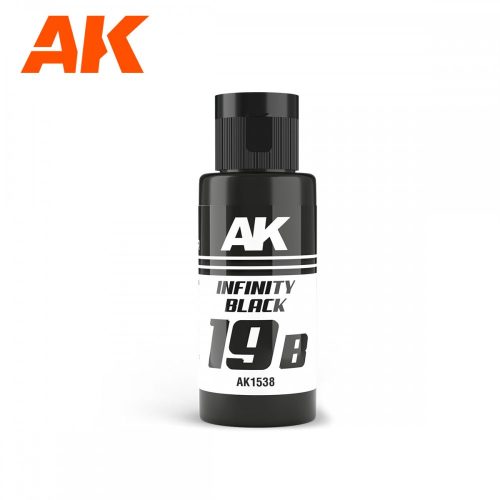 AK Interactive - Dual Exo 19B - Infinity Black  60Ml